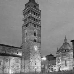 The bell tower of the cathedral of Pistoia